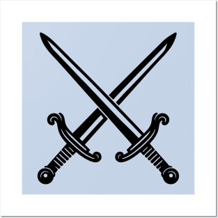 Crossed Swords Posters and Art